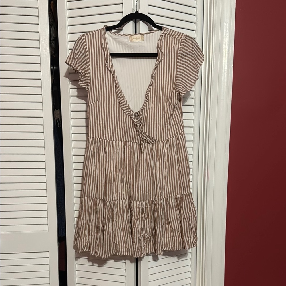 Altar’d State Pinstripe Dress